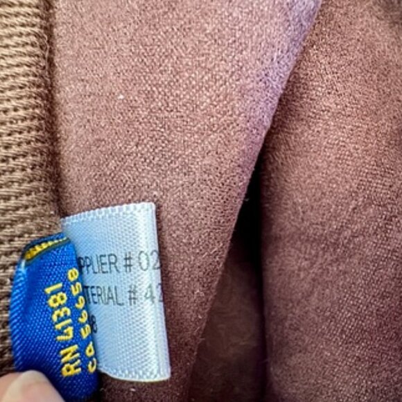 Ralph Lauren Lennox Tote in Greige Suede - Picture 12 of 16